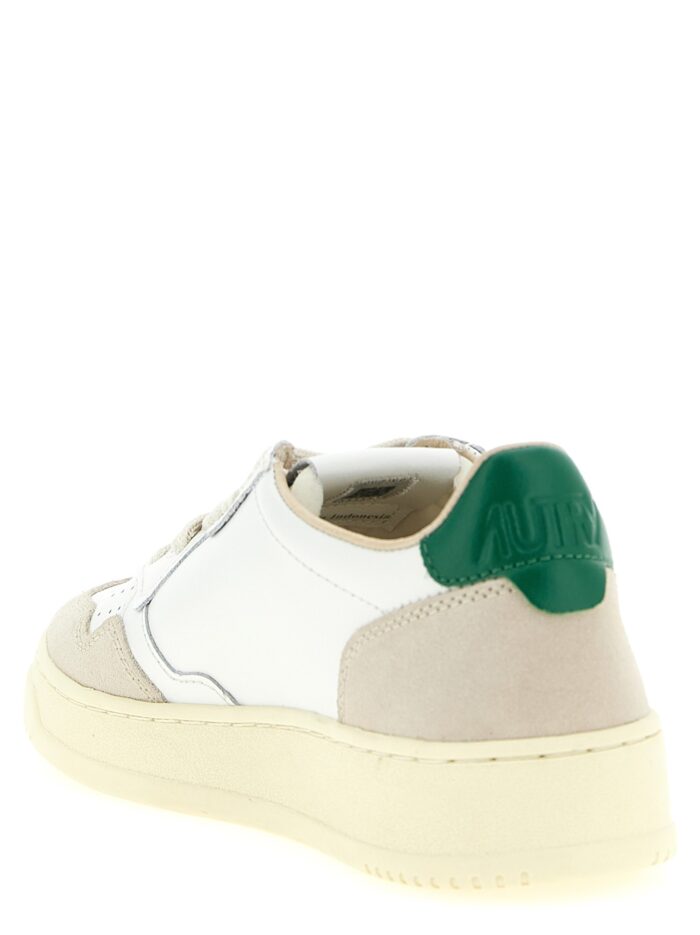 Autry Medalist Low Leather And Suede Sneakers