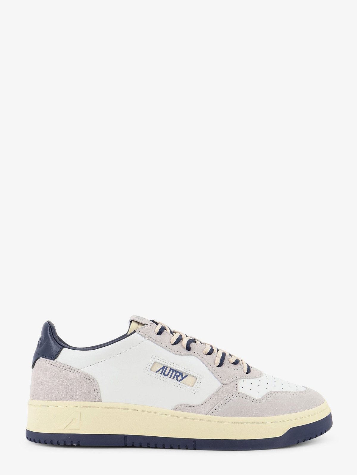 Autry Medalist Low Leather And Suede Sneakers