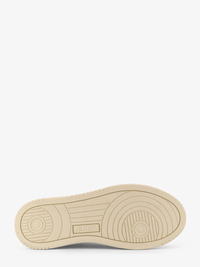 Autry Medalist Low Leather Low-top Sneakers With Suede Inserts