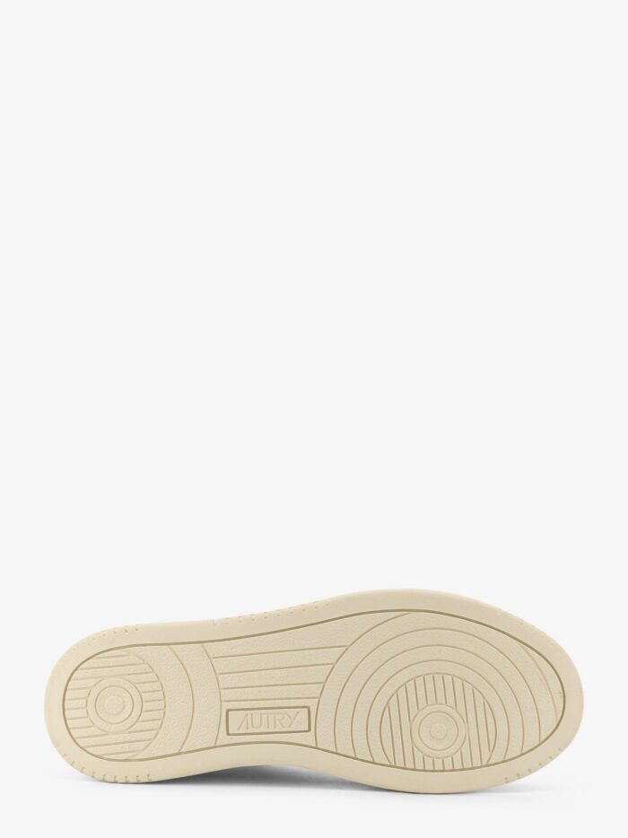 Autry Medalist Low Leather Low-top Sneakers With Suede Inserts