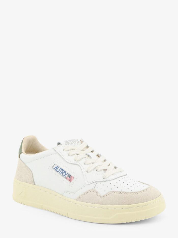 Autry Medalist Low Leather Sneakers With Side Logo