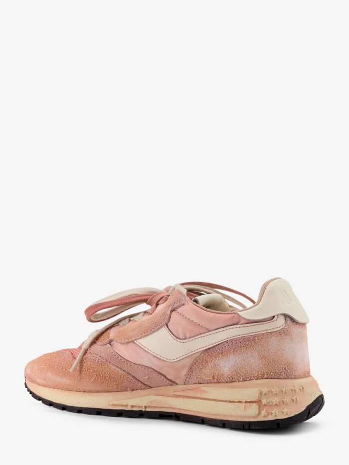 Autry Mesh And Suede Sneakers With Charm Detail