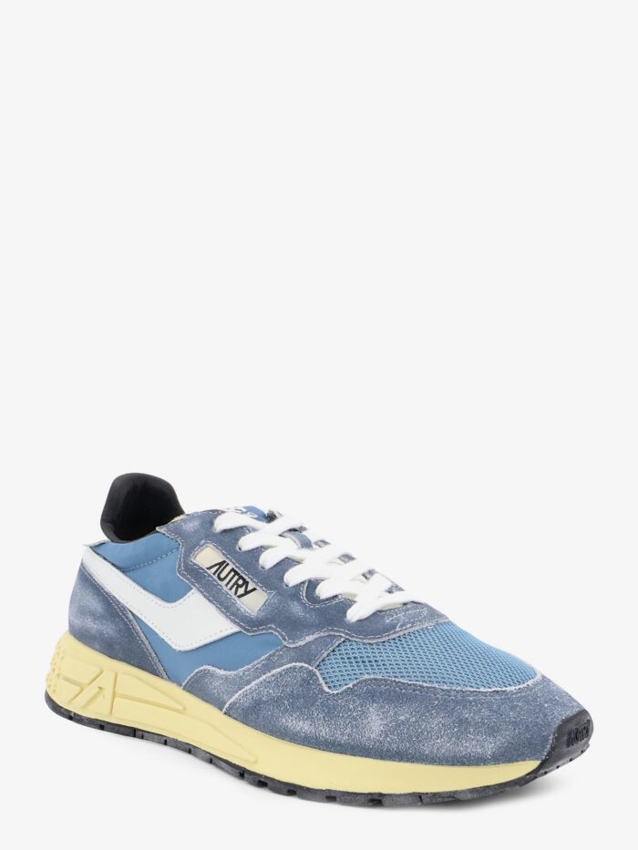 Autry Reelwind Low Mesh And Suede Sneakers
