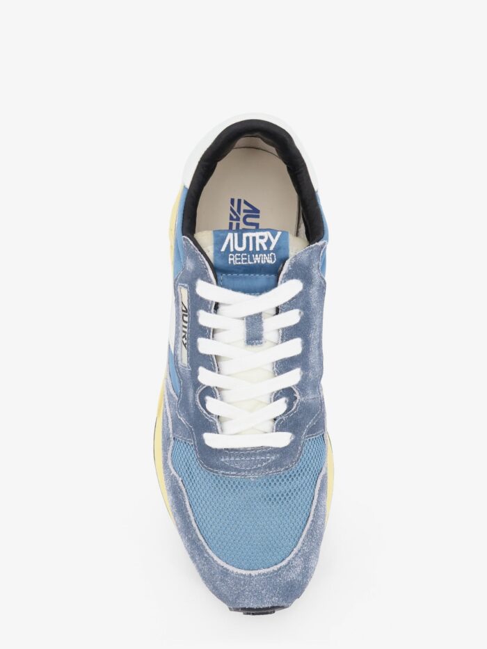 Autry Reelwind Low Mesh And Suede Sneakers
