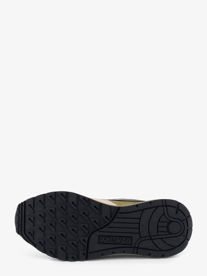 Autry Reelwind Low Mesh And Suede Sneakers With Iconic Side Logo