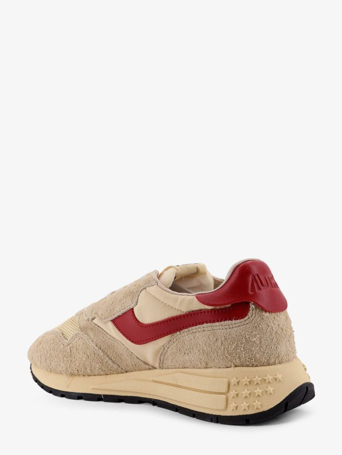Autry Suede And Mesh Sneakers With Logo On The Side