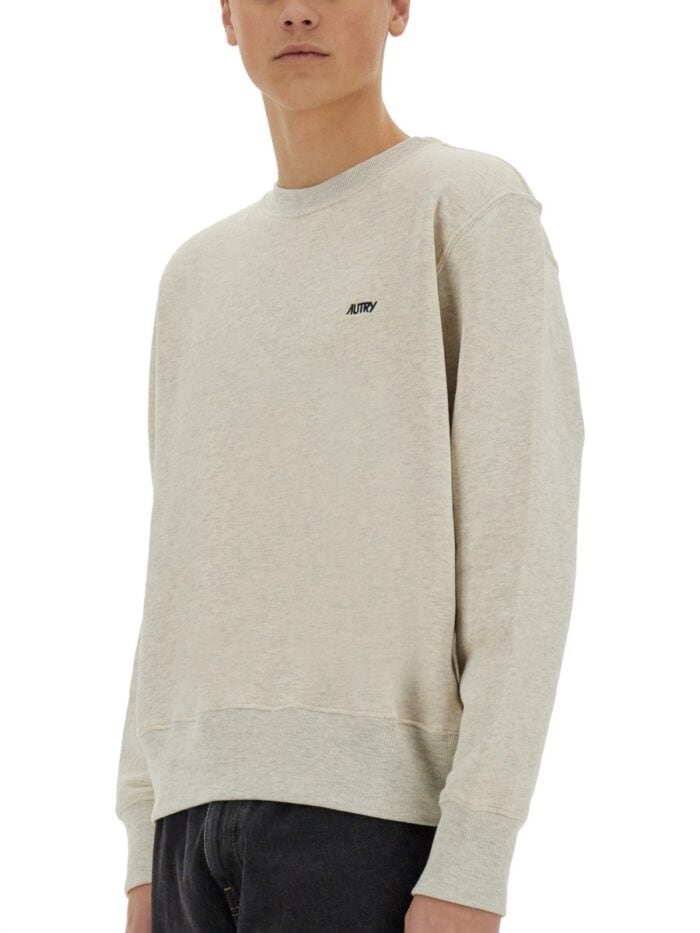 Autry SWEATSHIRT WITH EMBROIDERED LOGO