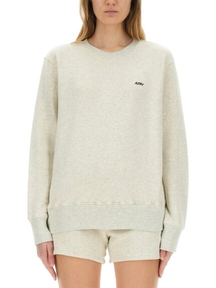 Autry SWEATSHIRT WITH EMBROIDERED LOGO