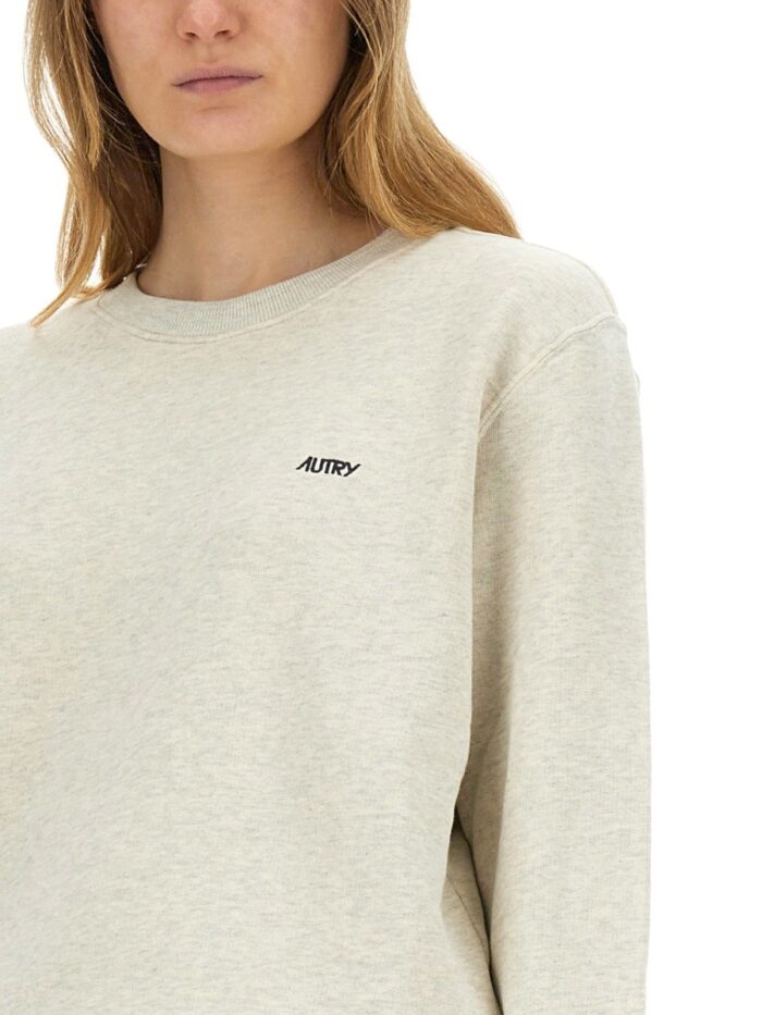 Autry SWEATSHIRT WITH EMBROIDERED LOGO