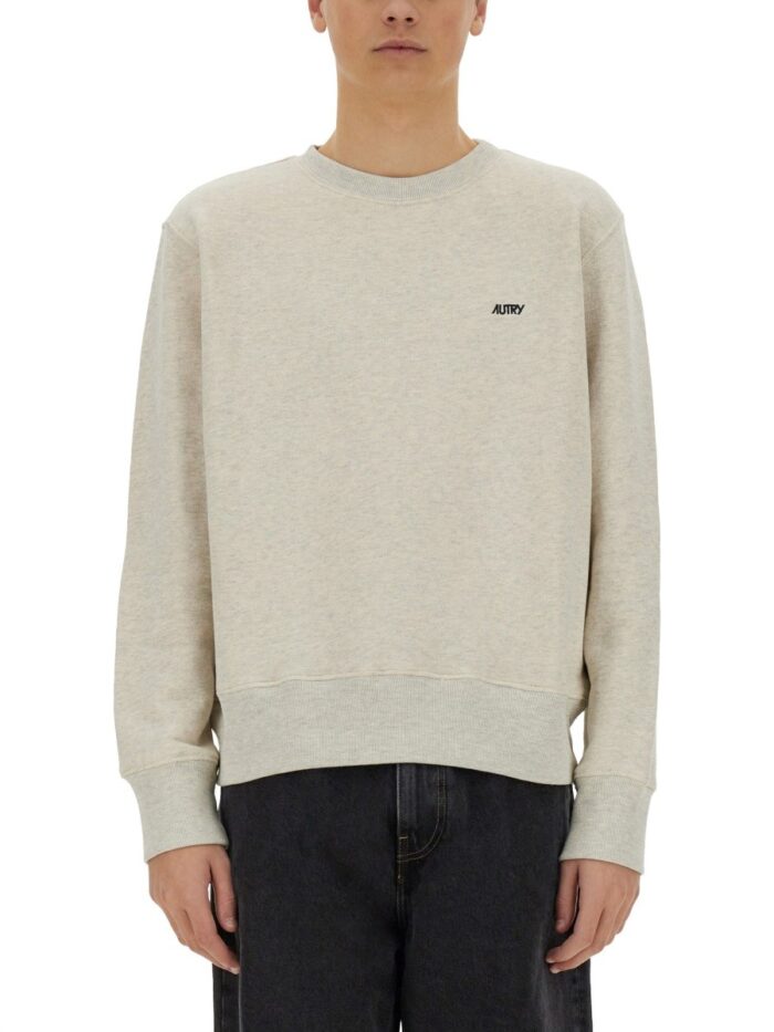 Autry SWEATSHIRT WITH EMBROIDERED LOGO
