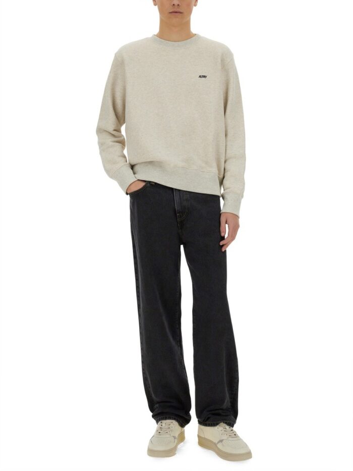 Autry SWEATSHIRT WITH EMBROIDERED LOGO