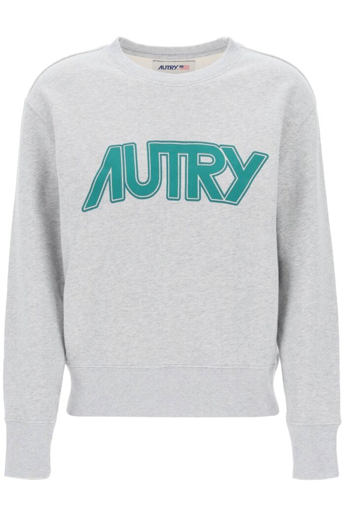 AUTRY Sweatshirt With Maxi Logo Print