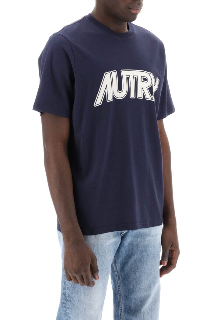 AUTRY T-shirt With Maxi Logo Print