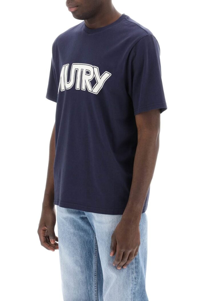 AUTRY T-shirt With Maxi Logo Print