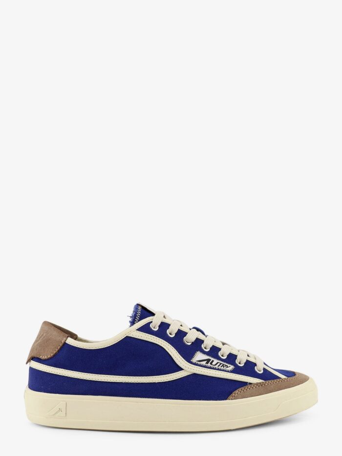 Autry Windscape Canvas Sneakers With Side Logo Label