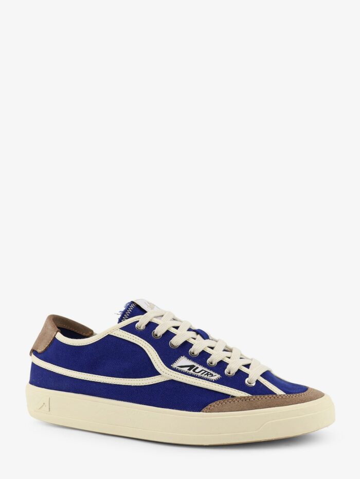 Autry Windscape Canvas Sneakers With Side Logo Label
