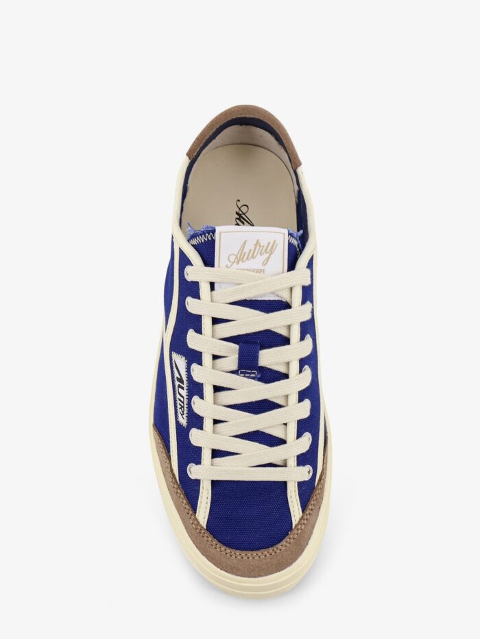 Autry Windscape Canvas Sneakers With Side Logo Label