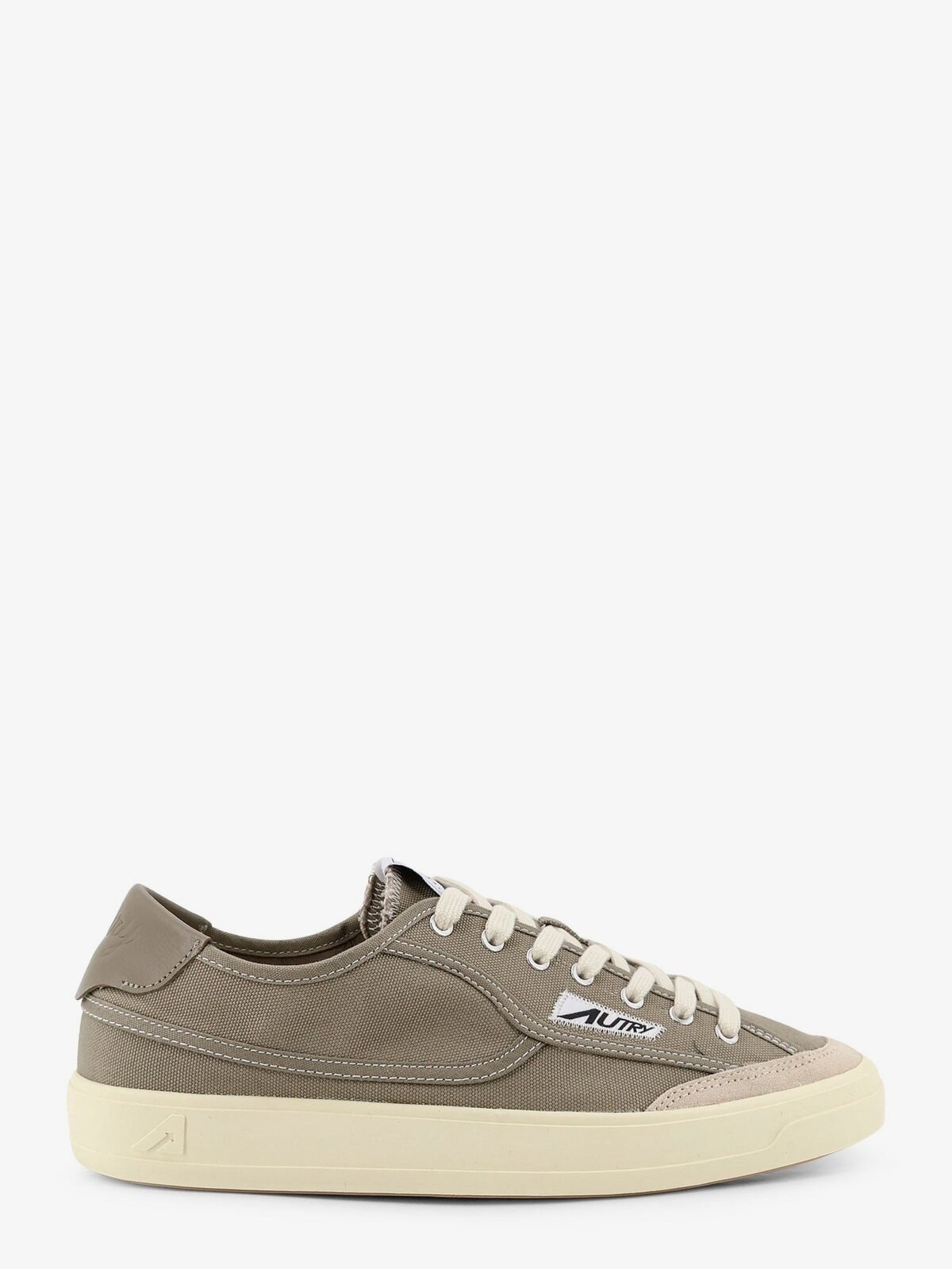 Autry Windscape Canvas Sneakers With Side Logo Label