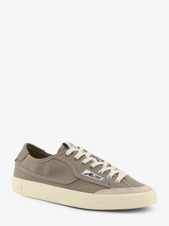 Autry Windscape Canvas Sneakers With Side Logo Label
