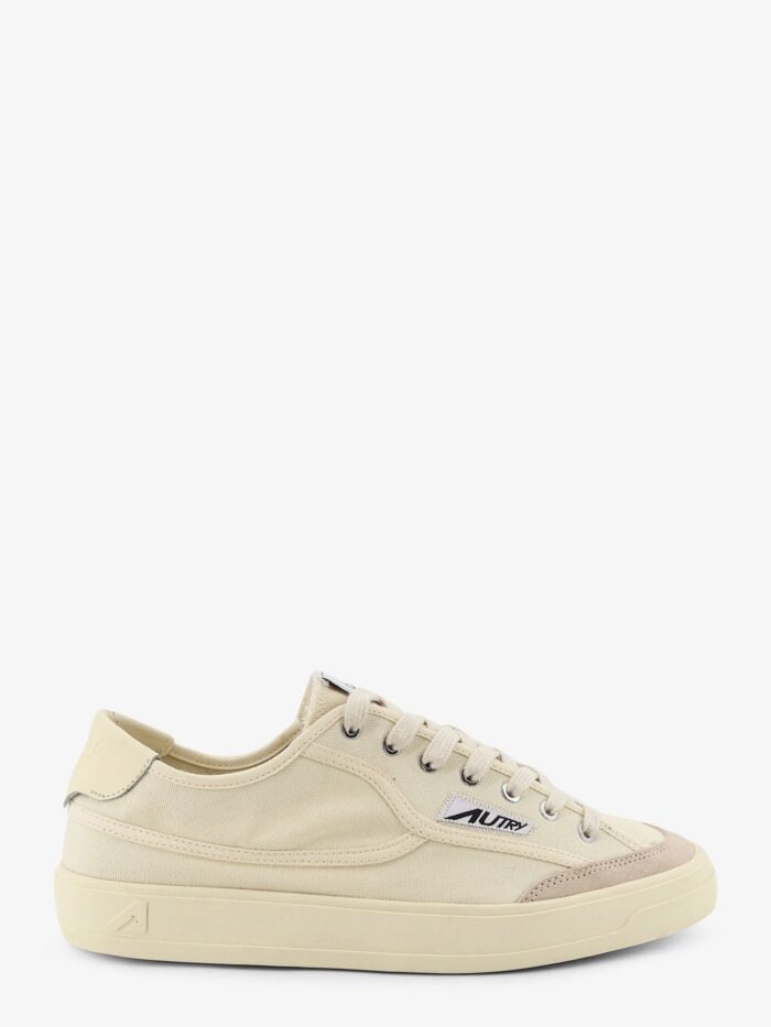 Autry Windscape Canvas Sneakers With Side Logo Label