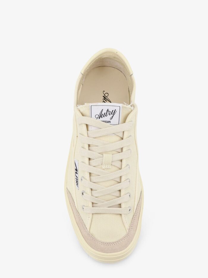 Autry Windscape Canvas Sneakers With Side Logo Label