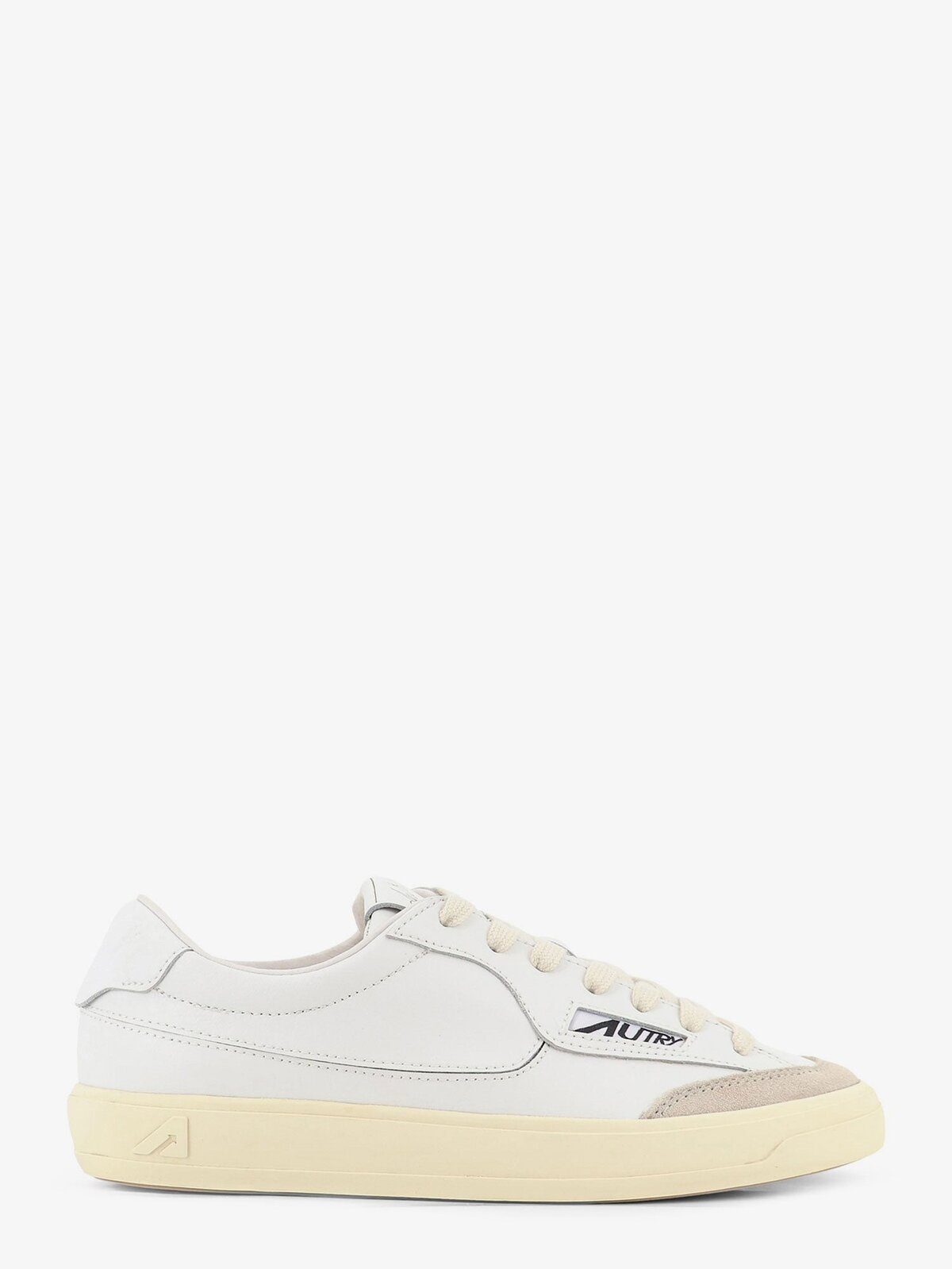 Autry Windscape Leather Sneakers With Suede Insert