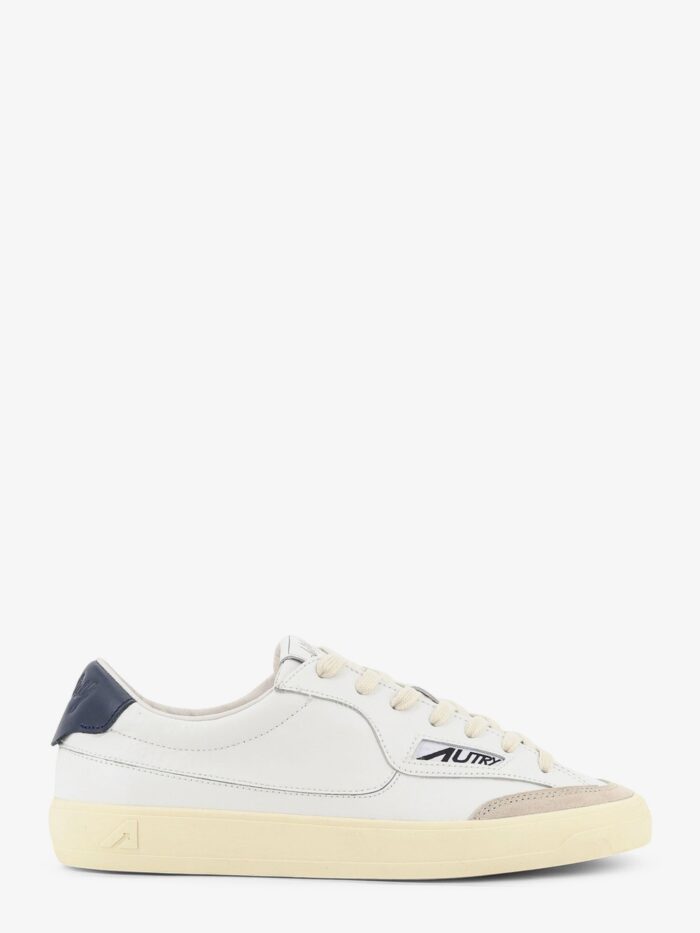 Autry Windscape Leather Sneakers With Suede Insert