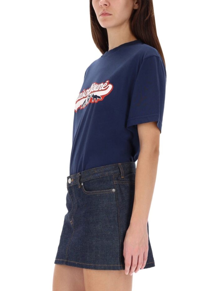 Autry X Maison KitsunÉ T-shirt With Logo