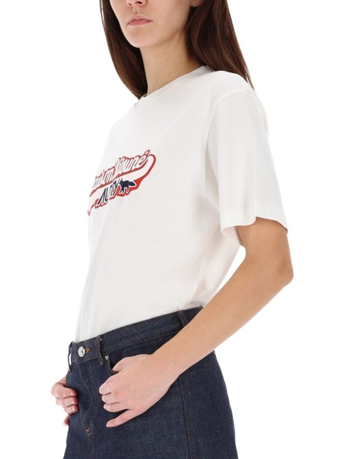 Autry X Maison KitsunÉ T-shirt With Logo
