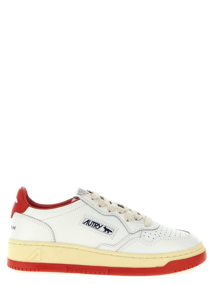 autry x maison kitsuné 'medalist low' sneakers Autry X Maison Kitsuné 'Medalist Low' Sneakers