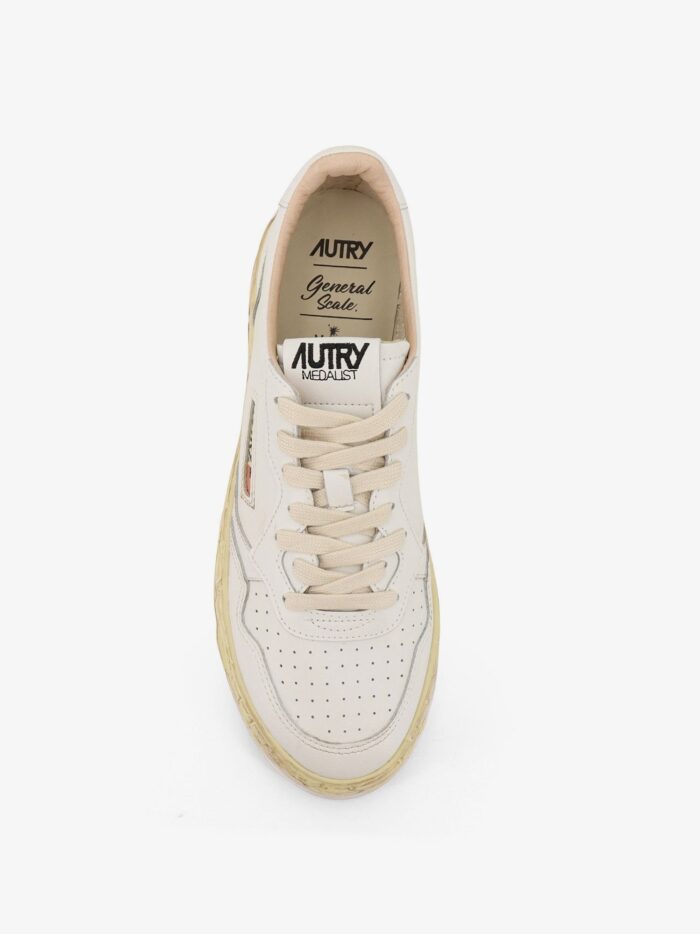 AUTRY X MIHARA YASUHIRO Super Vintage Low Leather Sneakers