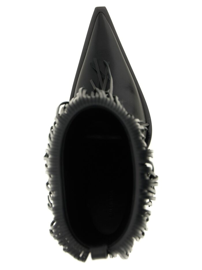 Balenciaga 'Avenue Fringe' Ankle Boots