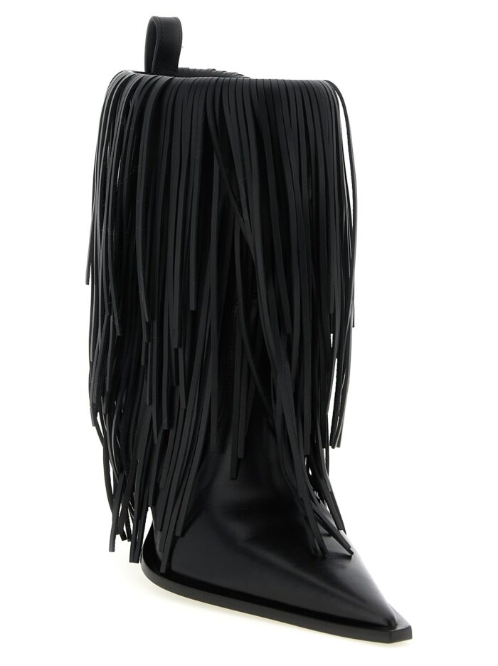 Balenciaga 'Avenue Fringe' Ankle Boots