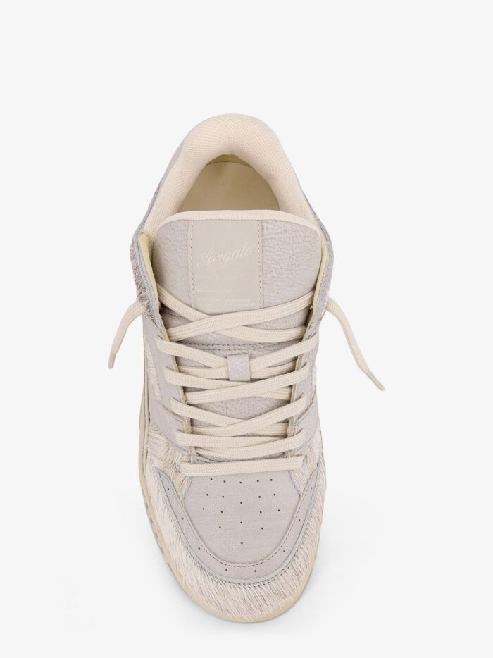 AXEL ARIGATO Area Lo Ponyskin And Suede Low-top Sneakers