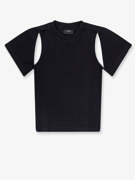 AXEL ARIGATO Cotton T-shirt With Cut Out Details