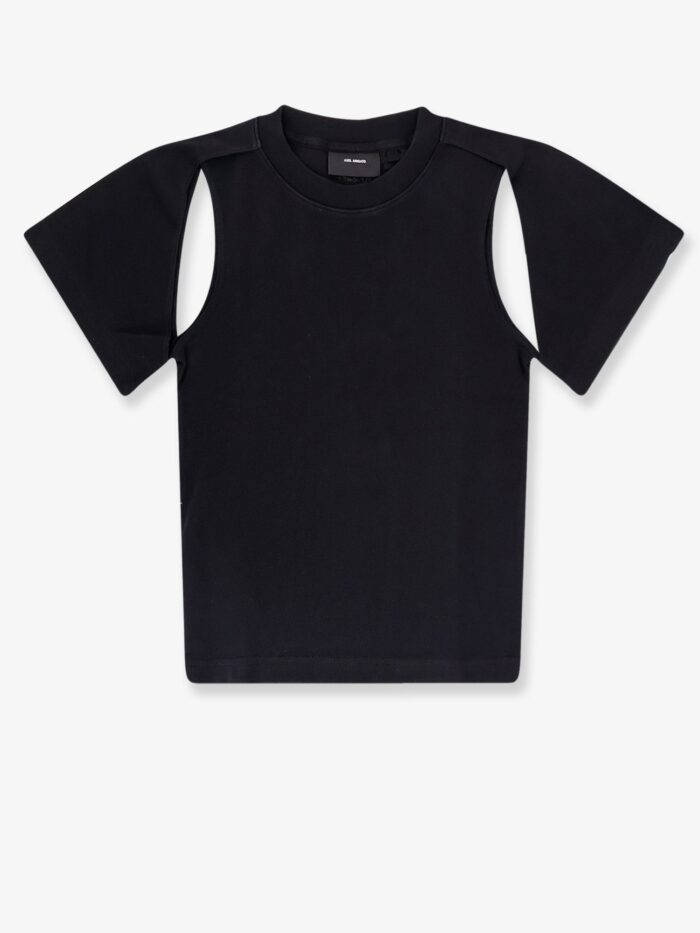 AXEL ARIGATO Cotton T-shirt With Cut Out Details