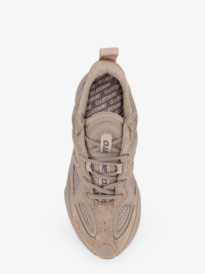 AXEL ARIGATO Satellite Runner Suede And Leather Low-top Sneakers