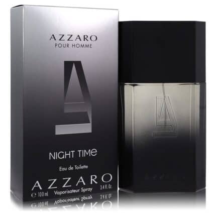 Azzaro Night Time By Azzaro - Eau De Toilette Spray 3.4 Oz