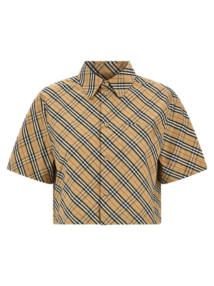 burberry 'b shield' check shirt Burberry 'B Shield' Check Shirt