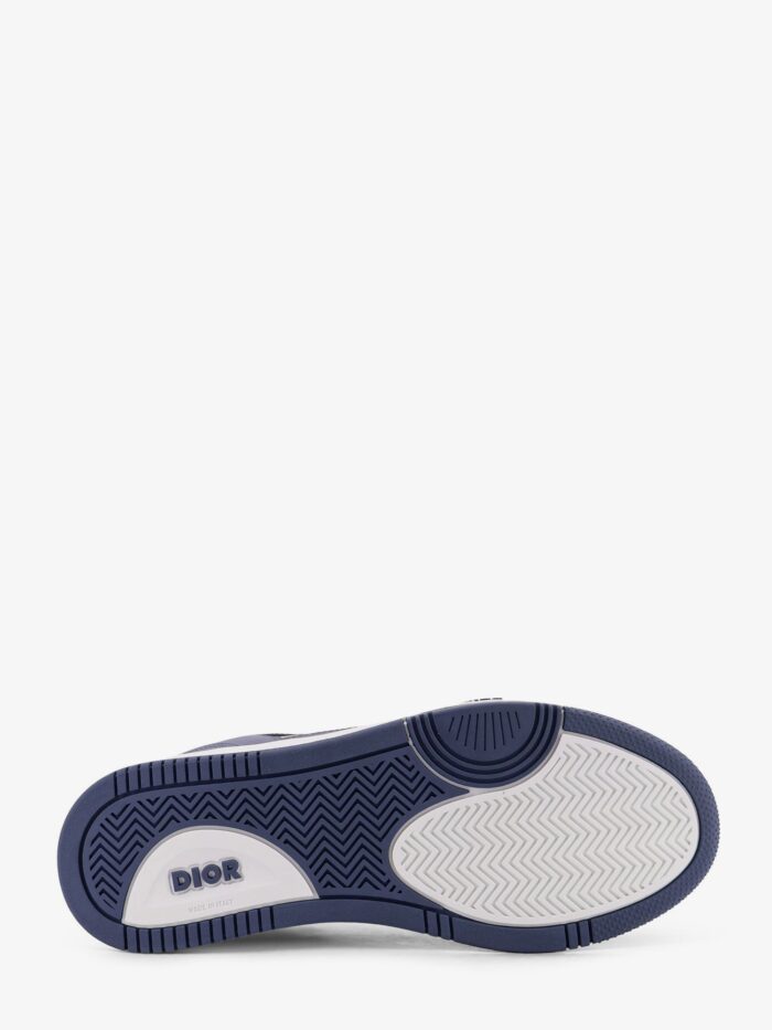 B27 Leather Sneakers With Dior Oblique Galaxy Logo