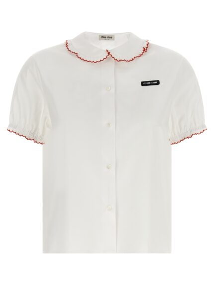 Miu Miu Baby Collar Shirt