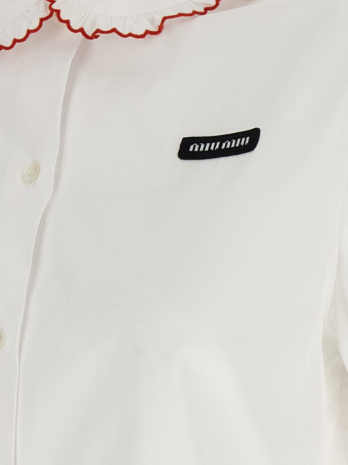 Miu Miu Baby Collar Shirt
