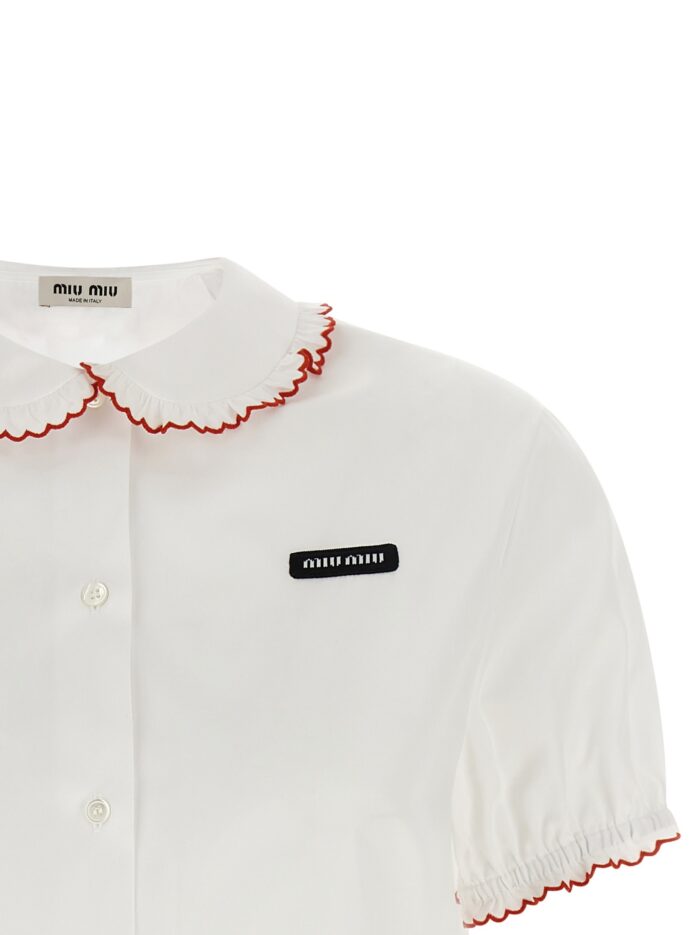 Miu Miu Baby Collar Shirt