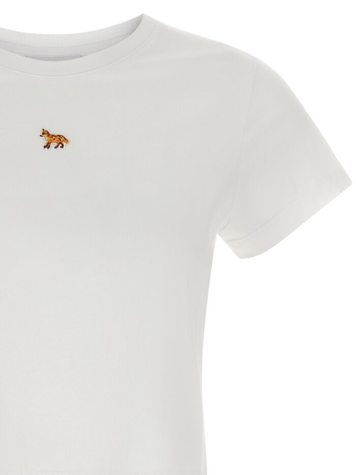 Maison Kitsune 'Baby Fox' Cropped T-shirt