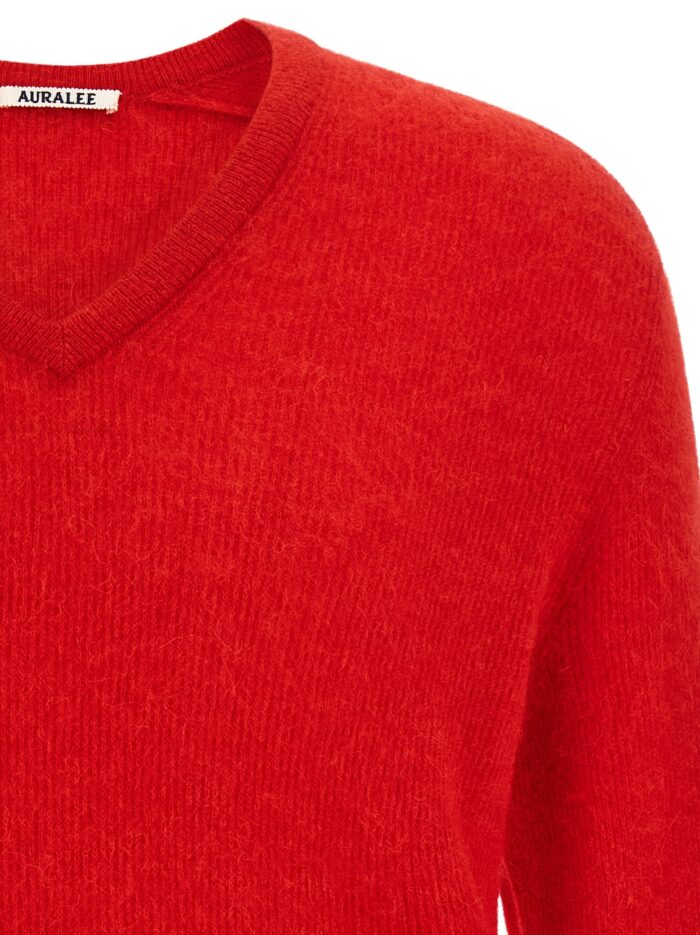 AURALEE 'Baby Suri Alpaca Sheer' Sweater
