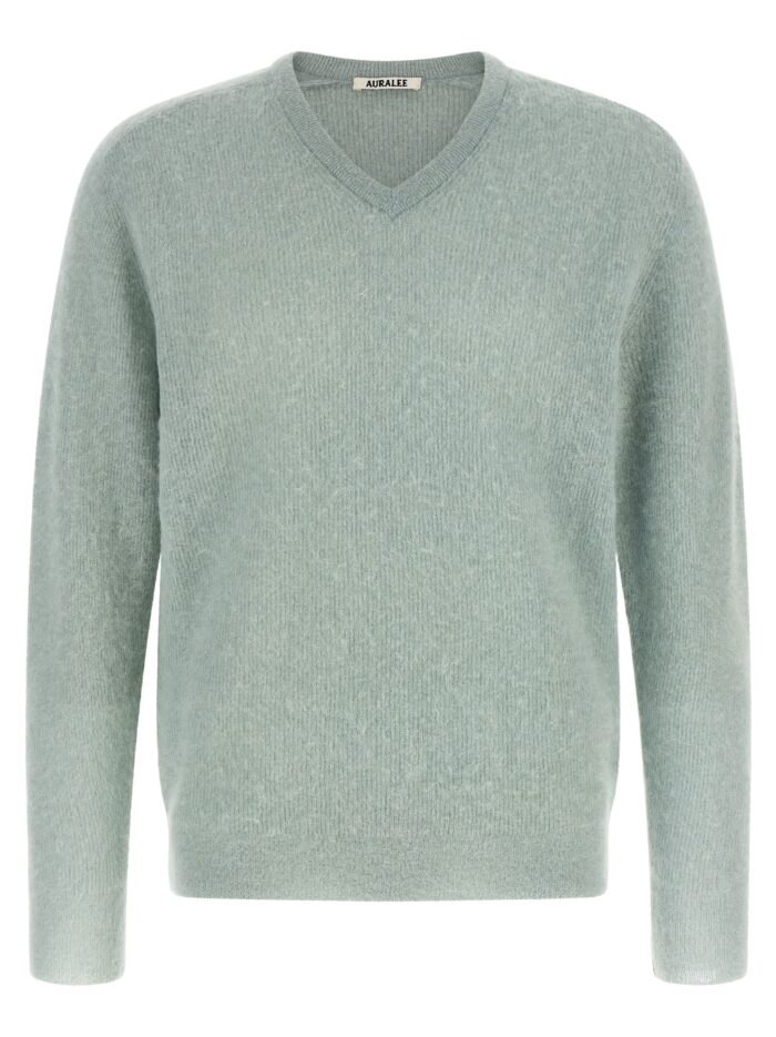 auralee 'baby suri alpaca sheer' sweater AURALEE 'Baby Suri Alpaca Sheer' Sweater