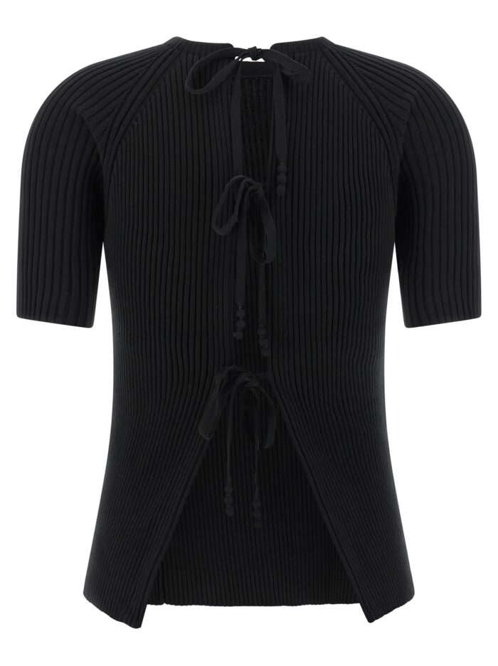 Tory Burch Back Closure Sweater