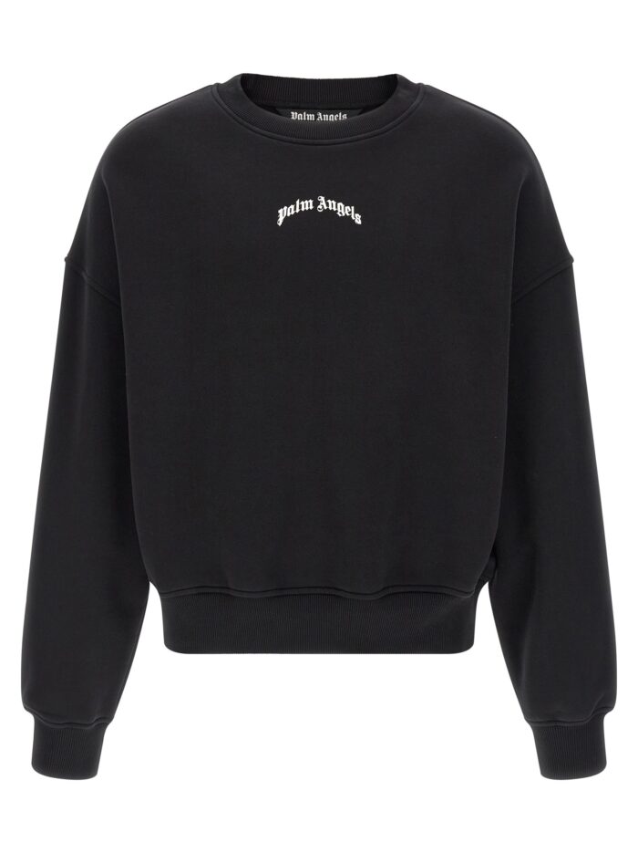 palm angels 'back curved logo' sweatshirt Palm Angels 'Back Curved Logo' Sweatshirt