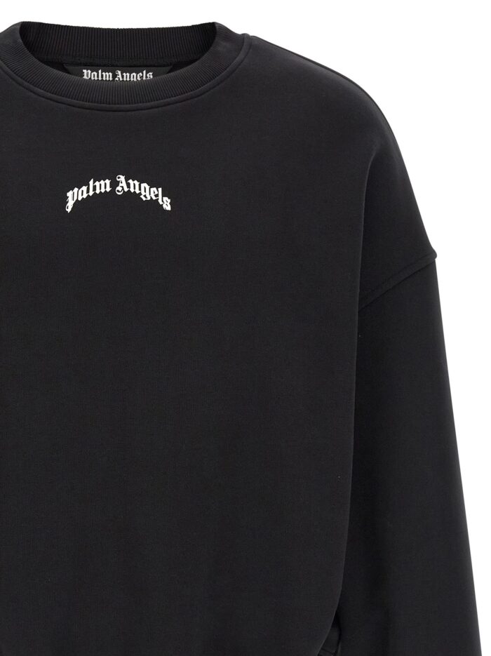 Palm Angels 'Back Curved Logo' Sweatshirt
