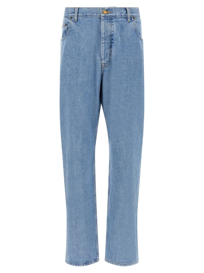 thom browne back martingale jeans THOM BROWNE Back Martingale Jeans